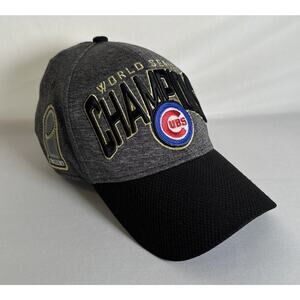 Chicago Cubs New Era 2016 World Series Champions Locker Room Hat Baseball Cap